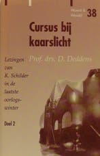 Cursus bij kaarslicht / 2 / Woord & wereld / 38 D. Deddens, Verzenden, Gelezen, D. Deddens