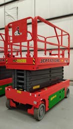 Voorraad actie schaarhoogwerkers | 10 t/m 14 M | Vanafprijs:, Verzenden