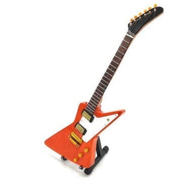 Miniatuur replica Gibson Explorer gitaar - The Edge - U2, Ophalen of Verzenden, Nieuw, Pop, Beeldje of Miniatuur