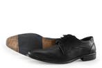 Manfield Veterschoenen in maat 40 Zwart, Manfield, Verzenden, Zwart, Zo goed als nieuw