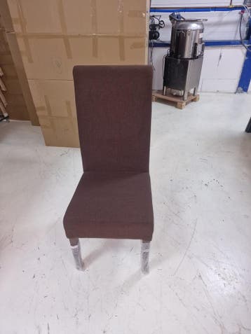 Restpartij!! Horeca zeer solide nieuwe stoelen bruin alumini, Ophalen of Verzenden, Nieuw in verpakking
