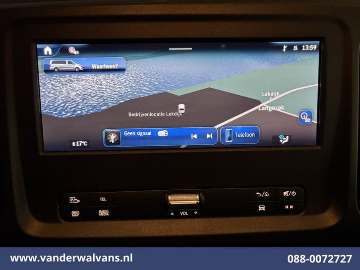 Mercedes-Benz Vito | 116 CDI 164pk L2H1 Nieuw model Euro6, Auto's, Gebruikt, Euro 6, Wit, Mercedes-Benz
