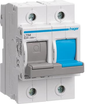 Hager L-Lastscheider met Cartridge - L75M, Verzenden, Nieuw, Overige typen