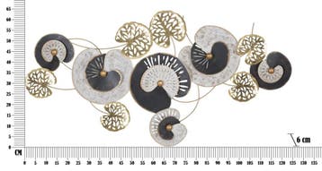 IJZEREN WANDPANEEL GLOTH -A- CM 124,5X6X65 - 032141000A, Huis en Inrichting, Ophalen of Verzenden, Nieuw
