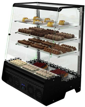 Koelvitrine voor Gebak met 5 Verdiepingen HorecaTraders, Verzenden, Nieuw in verpakking