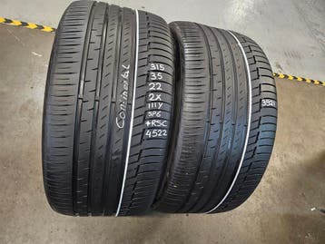 315/35/22 111Y CONTINENTAL SPORTCONTACT6 *RSC 5,6MM PROFIEL, Ophalen, Gebruikt, Overige maten, Band(en)