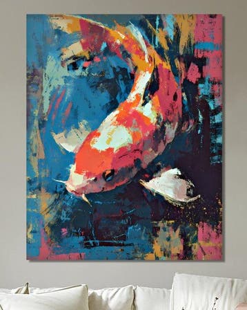 Michael Mey - The Koi Fish - XL, Antiek en Kunst