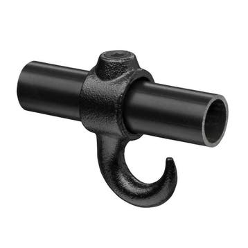 Buiskoppeling Haak Ø 33,7 mm Zwart Gelakt, Doe-het-zelf en Verbouw, Verzenden, Nieuw