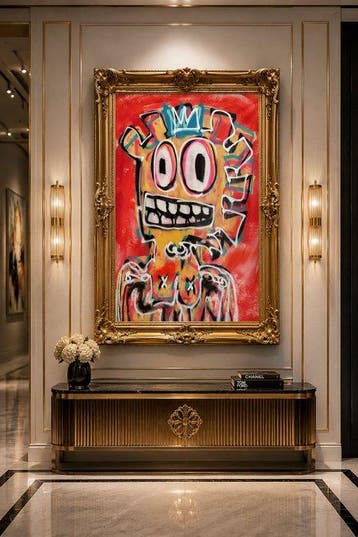 Timo Wedell - Dreamland Guardian - XL- Basquiat Style
