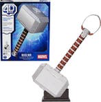 4D Build Marvel - Mjolnir Thor-hamer - 3D Puzzel - 87 stuks, Verzenden, Nieuw