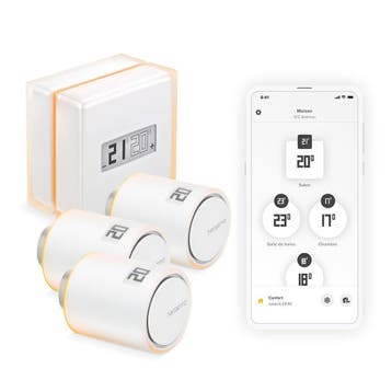 Netatmo Smart Thermostat Set | Tweedekansje | OP=OP, Ophalen of Verzenden, Slimme thermostaat, Gebruikt