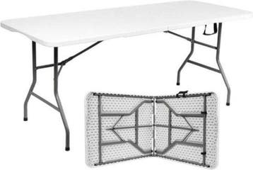 Livista Vouwtafel 180x70 cm - Wit, Verzenden, Nieuw