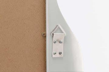 Design Wandspiegel CURVY 160cm wit - 45942, Huis en Inrichting, Woonaccessoires | Spiegels, Ophalen of Verzenden, Nieuw