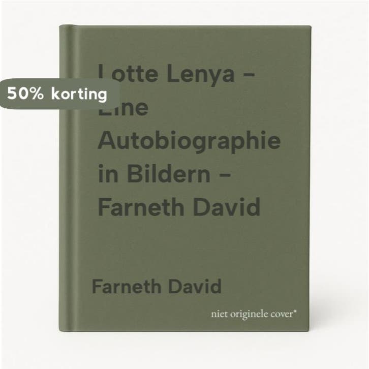 Lotte Lenya - Eine Autobiographie in Bildern - Farneth David, Boeken, Taal | Duits, Nieuw, Verzenden