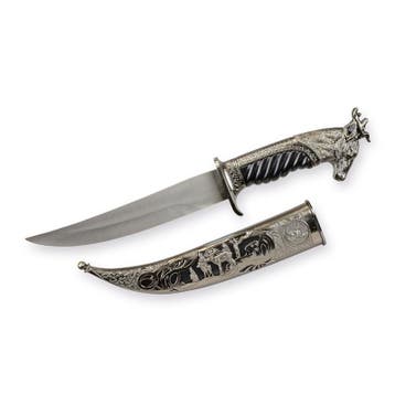 A HUNTING KNIFE (Beeldjes - Decoratie, Interieur), Verzenden, Nieuw
