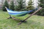 Hangmat Gezin 220x160cm | Nieuw | Scherpe Prijs, Tuin en Terras, Opvouwbaar, Meerpersoons, Nieuw, Ophalen of Verzenden