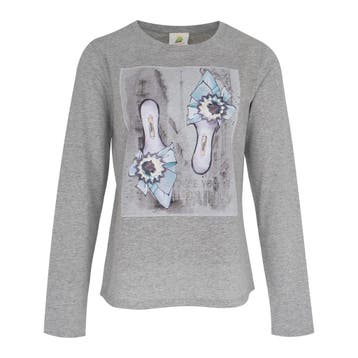 Princess goes Hollywood • grijs t-shirt Paris • 36, Kleding | Dames, Princess goes Hollywood, Verzenden, Nieuw, Maat 36 (S)