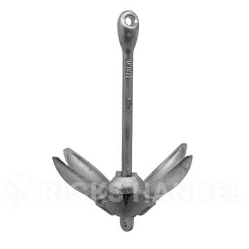 Paraplu anker 6 kg, Watersport en Boten, Bootonderdelen, Ophalen of Verzenden, Nieuw