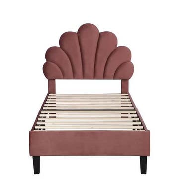 Eenpersoons Meisjesbed 90x200 cm met Hoofdbord, Huis en Inrichting, Verzenden, Nieuw