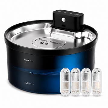 Happy Things® ZR20 Draadloze Drinkfontein met Sensor – 3.2L, Ophalen of Verzenden, Zo goed als nieuw