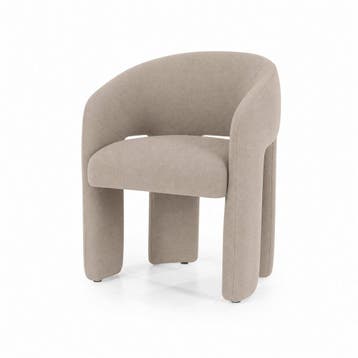 Stoel Hamilton - Taupe Asti - 96244 - eetkamerstoelen - T..., Nieuw, Stof