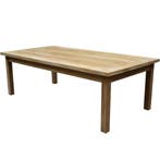 Marseille lounge tuintafel  teak 143x73xH48 cm, Ophalen of Verzenden, Nieuw, Teakhout