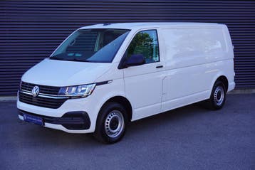 Volkswagen Transporter 150pk Automaat L2H1 Navigatie Camera, Automaat, Stof, Gebruikt, Euro 6