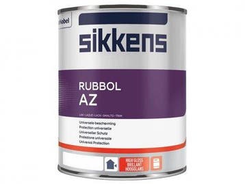Sikkens Rubbol AZ - Donkere kleuren  - 1 Liter (LAKVERF), Overige kleuren, Nieuw, Ophalen of Verzenden, Lak