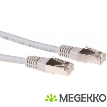 ACT Grijze 7 meter LSZH SFTP CAT6A patchkabel met RJ45, Computers en Software, Pc- en Netwerkkabels, Verzenden, Nieuw