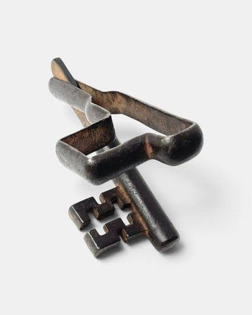 18th Century Folding - Sleutel, Antiek en Kunst