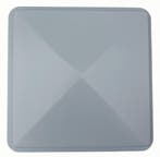 Dakluikkap 55x55cm Wit, Ophalen of Verzenden, Nieuw