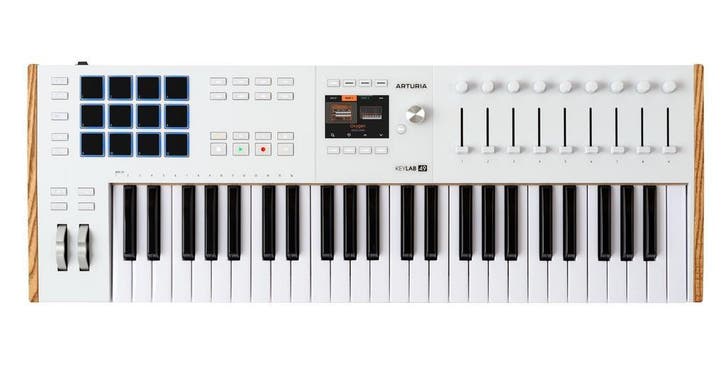 Arturia Keylab 49 MK 3 White 49 keys MIDI Controller STOCK, Muziek en Instrumenten, Midi-apparatuur, Nieuw, Verzenden