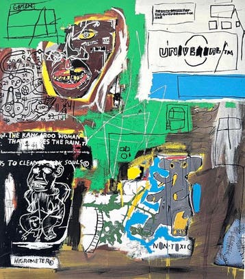 Jean-Michel Basquiat (1960-1988) - Sienna - Giclée - 50x45 -