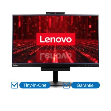 Lenovo ThinkCentre Tiny-In-One 24 Gen 3 Full-HD, Ophalen of Verzenden, Gebruikt, 5 ms of meer, Lenovo