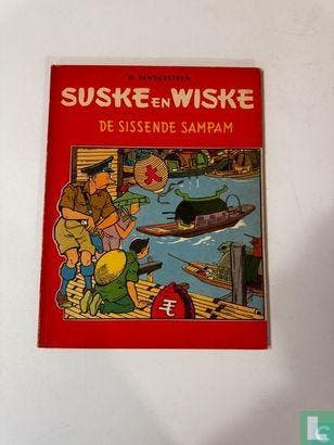 Suske en Wiske - De sissende sampam - 1963, Eén stripboek, Verzenden, Gelezen, Vandersteen, Willy.