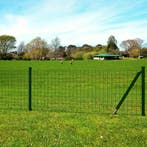 vidaXL Euro hek 10x1,7 m groen, Verzenden, Nieuw, IJzer, 1 tot 2 meter