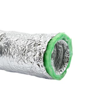 Geïsoleerde flexibele ventilatieslang, Doe-het-zelf en Verbouw, Ventilatie en Afzuiging, Verzenden, Nieuw
