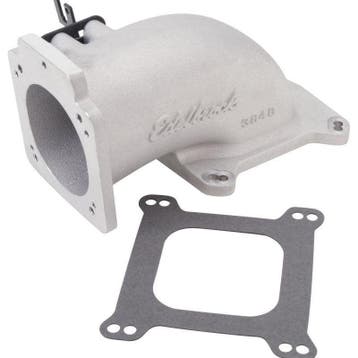 Edelbrock Low Profile Intake Elbow 90mm Throttle Body to, Ophalen of Verzenden, Nieuw
