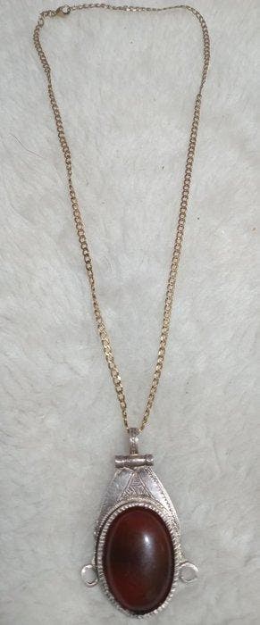 Zilver Hanger - navelsieraad / hanger (Zonder minimumprijs), Sieraden, Tassen en Uiterlijk, Antieke sieraden