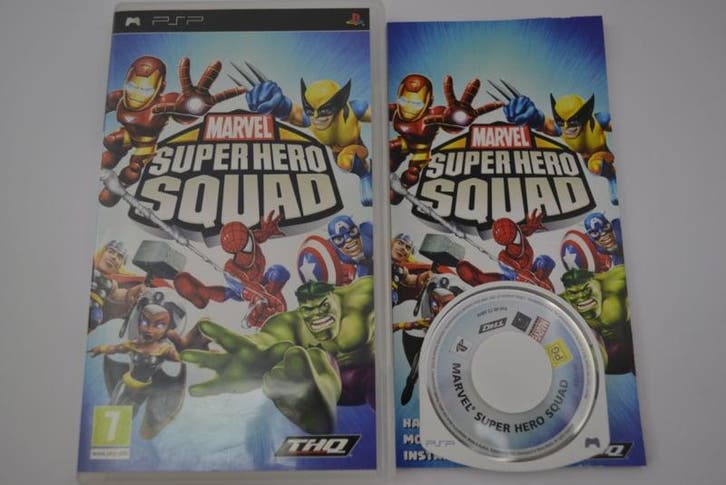 Marvel Super Hero Squad (PSP PAL), Spelcomputers en Games, Games | Sony PlayStation Portable, Zo goed als nieuw, Verzenden