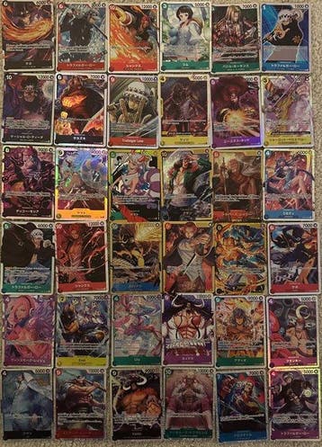 Bandai - 36 Card - One Piece Secret rare, Foil, Nieuw