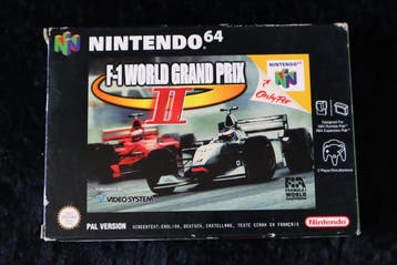 F-1 World Grand Prix II Nintendo 64 Boxed PAL, Spelcomputers en Games, Games | Nintendo 64, Verzenden
