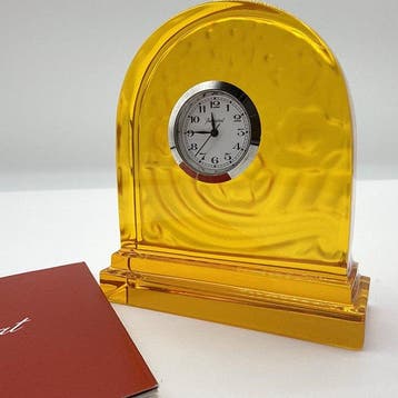 Tafelklok - Baccarat - Glas - 1990-2000 - tafelklok