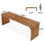Dubbel Bureau 180 cm – Ruime Werktafel voor Thuis, Verzenden, Nieuw