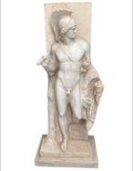 sculptuur, Busto Achille - 41 cm - Gegoten steen, Antiek en Kunst