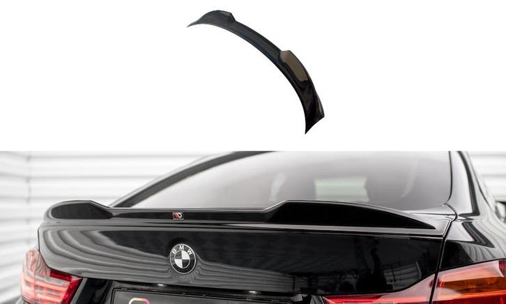 Spoiler BMW 4 Gran Coupe F36 2014 - 2017 Maxton Glans Zwart, Auto-onderdelen, Carrosserie en Plaatwerk, Ophalen of Verzenden