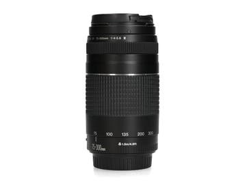 canon zoom lens ef 75-300mm 1:4-5.6 III - Telelens, Ophalen of Verzenden, Zo goed als nieuw, Canon