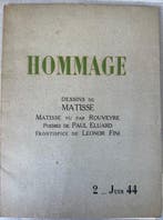 Henri Matisse ; Paul Eluard ; Leonor Fini ; Brassaï -