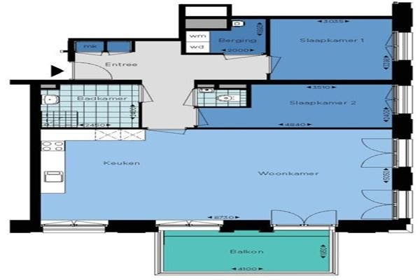 Appartement Kaaisjouwerskade in Nijmegen, Huizen en Kamers, Huizen te huur, Via bemiddelaar, Gelderland, Appartement