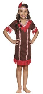 Indianen kostuum meisje rood, Kleding | Dames, Ophalen of Verzenden, Nieuw